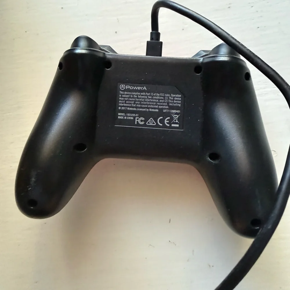 Red Wired Game Controller - Red Controller